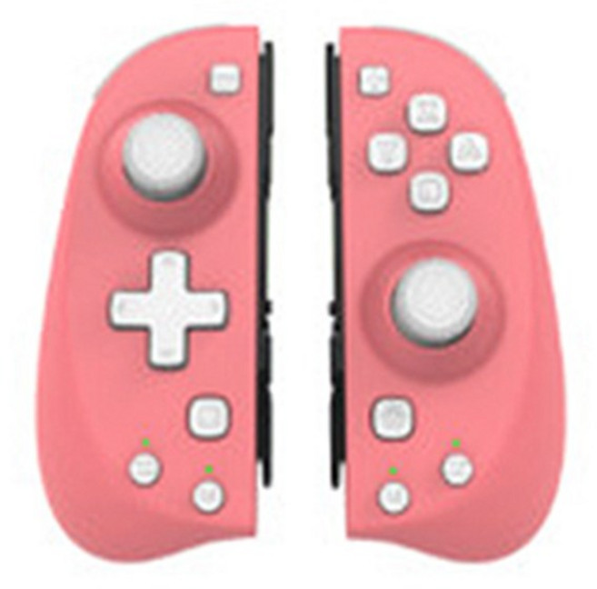 닌텐도스위치 조이콘대용 그립형컨트롤러 /깨우기/연사/매크로/진동/자이로, 1개, 코랄