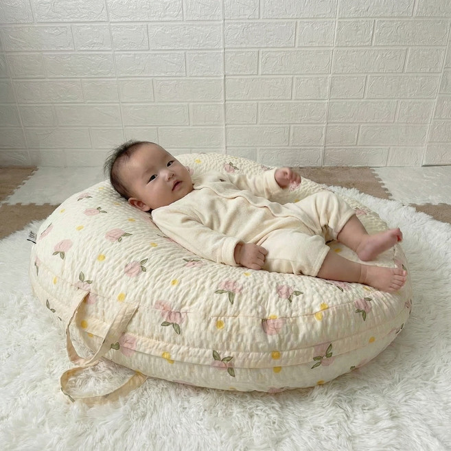 보보베베 역류방지쿠션 커버분리형 니플 입체형 피치 역방쿠 수유쿠션