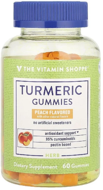 더비타민샵 터메릭 튜메릭 강황 curcumin 구미젤리 60개, 1개 - 쿠팡