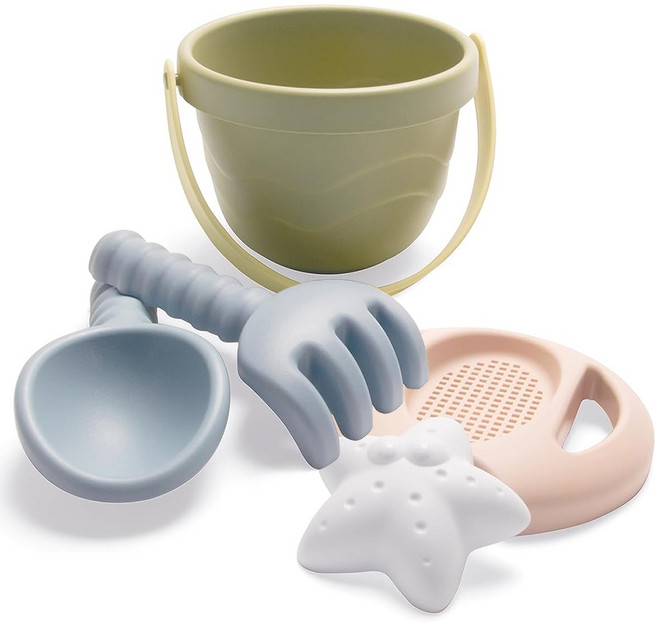 바이오 영아용 물놀이 모래놀이 양동이 세트, 1개