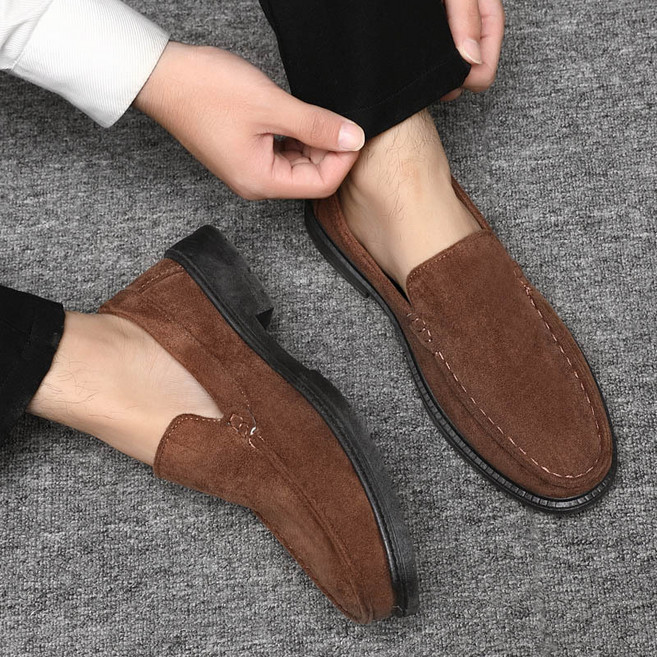 스타일닥터 남성 로퍼 더비슈즈 발볼넓은 데일리 컴포트화 편한 단화 구두