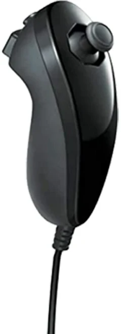 닌텐도 Wii 콘솔용 Nunchuck 컨트롤러 무선 게임 패드 모션 플러스 제어용 리모컨 2 개, 01 CHINA, 01 black