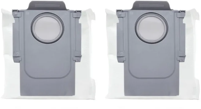 Roborock QRevo Curv 로봇 진공 청소기용 먼지 봉투 예비 부품 교체 쓰레기 패드, 16 2bags