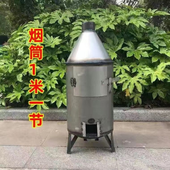 화로대 화목 화목난로 캠핑 야외 휴대용 스토브 숯불 소형, 1개