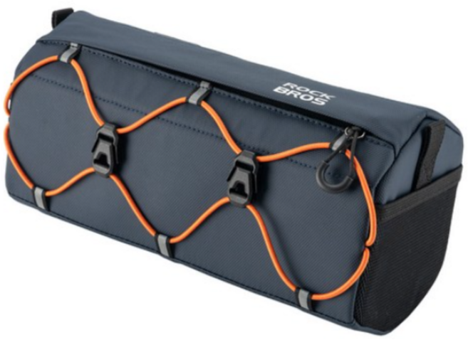 락브로스 핸들바 가방 W012, 네이비, 1개