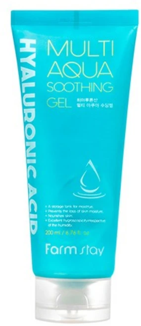 팜스테이 히아루론산 멀티 아쿠아 수딩 젤, 200ml, 1개 - 쿠팡