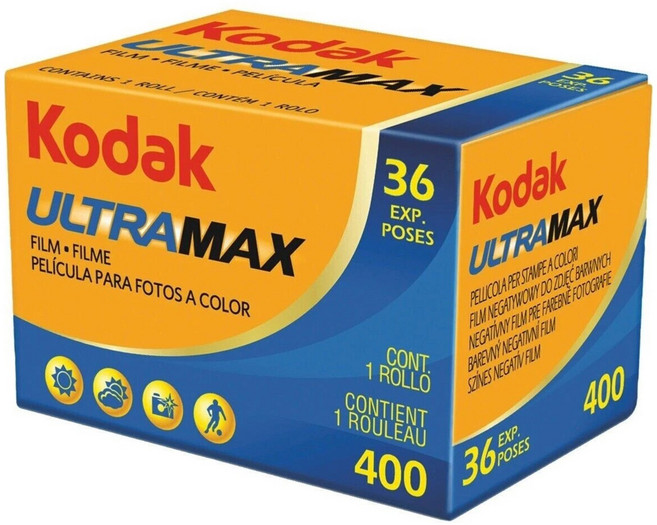 코닥 울트라맥스 400 36컷 컬러 프린트 필름 35mm, 1개
