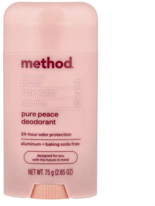 메소드 데오드란트 퓨어 피스 75g(2.65oz) MTD-10933, 1개, 75g