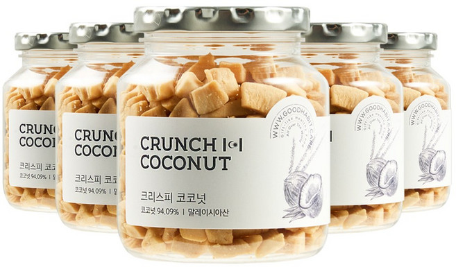 착한습관 코코넛청크, 130g, 5개