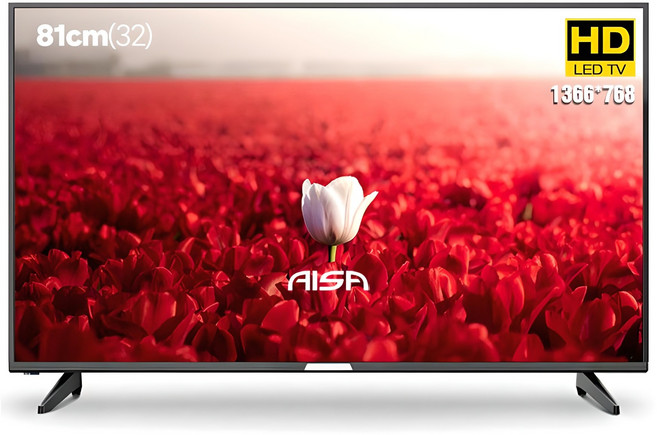 아이사 HD LED TV, 81cm(32인치), J320HK, 스탠드형, 고객직접설치