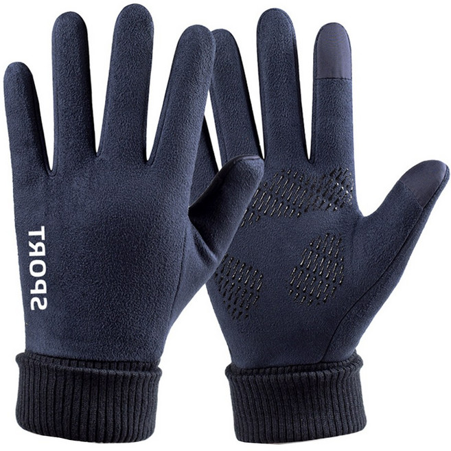 방한 스웨이드 스마트폰터치 기모 스포츠장갑