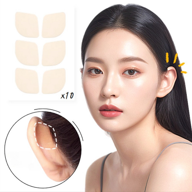 마미앤 누운귀 교정 테이프, 1세트, 스킨 60매입