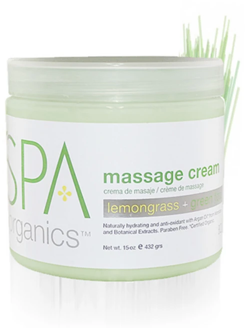 BCL Massage Cream 마사지 크림_레몬그라스+그린티 16oz(473ml), 1개, 473ml - 쿠팡
