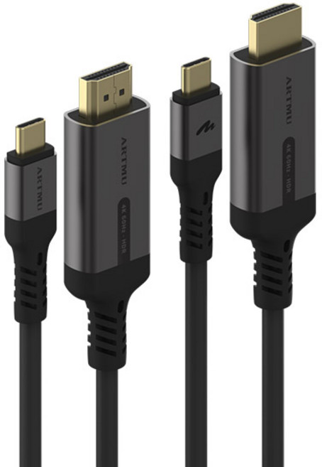 USB C타입 to HDMI HDR 케이블 1m외, CtoHDMI케이블-메탈블랙2m, 1개