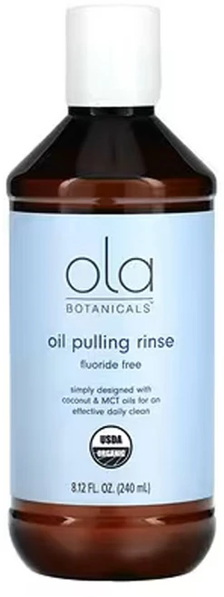 닥터머콜라 오일 풀링 린스 불소 없음 240ml(8.12fl oz), 1개 - 쿠팡