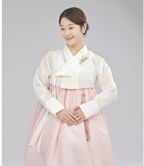 전통 한복 한벌 세트 5종 판매 하객 프로필 파스텔 한복