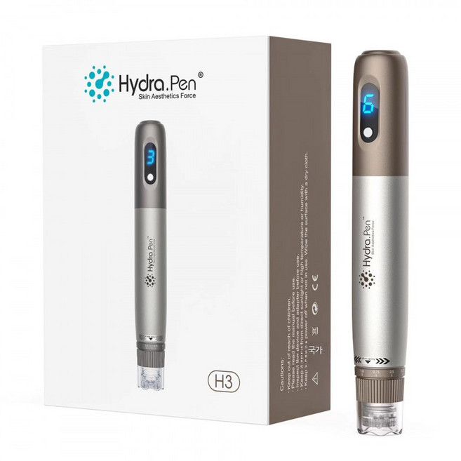 HYDRA.PEN 마이크로니들 MTS 홈케어 나노 미세침 모공케어, H3, EU