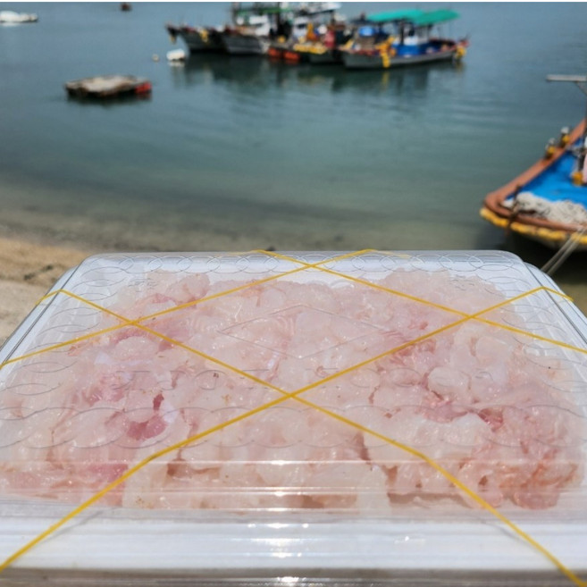 싱싱햇 갯장어 하모회 세꼬시 하모 샤브샤브, 1세트, 600g(3-4미), 회