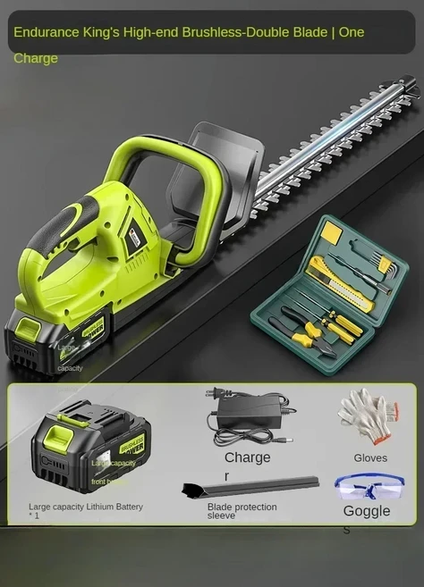 전문가용 전기 울타리 트리머 차나무 가지 절단기 정원 도구, 06 Hedge Trimmer-E1