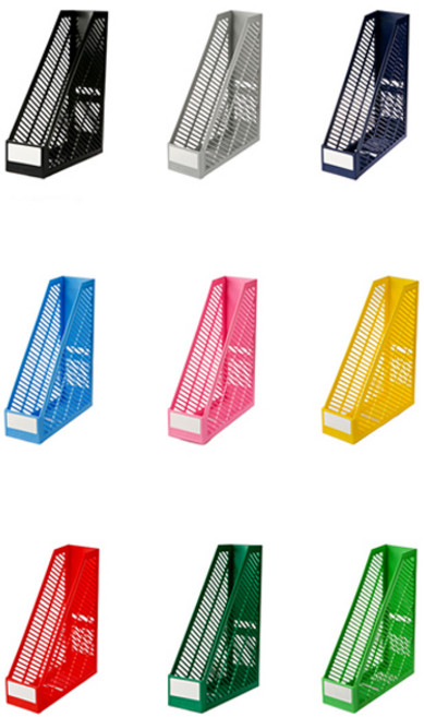 시스맥스 뉴 킹꽂이 책꽂이 서류꽂이 화일박스 서류정리 문서 정리 34101, 다크 블루/34101