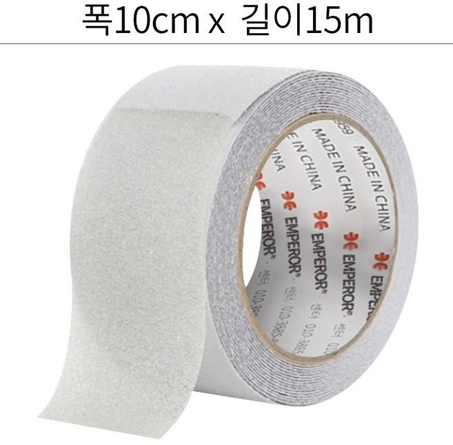 엠패러 미끄럼방지 테이프 투명, 10cm x 15m, 1개