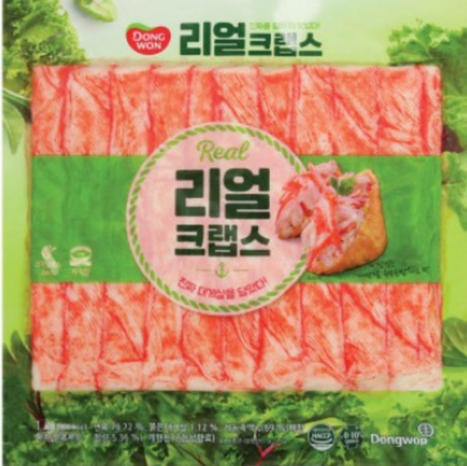 동원 리얼 크랩스 1kg / 게맛살 크랩, 1개