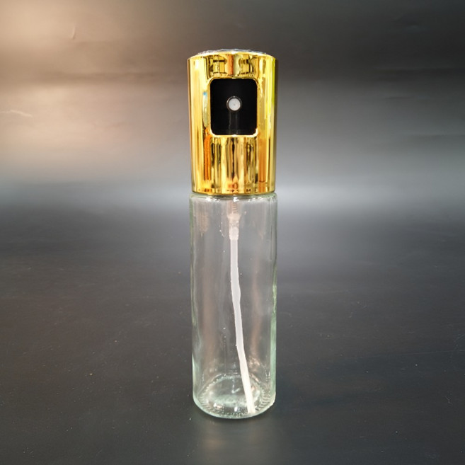 샐러드 튀김 로스팅 컴팩 디자인 유리병 오일 스프레이 100ML, 1개