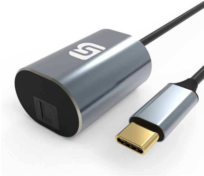 비에스 USB C TO TOSLINK 오디오 컨버터, 1개, BS-CTS02-SV