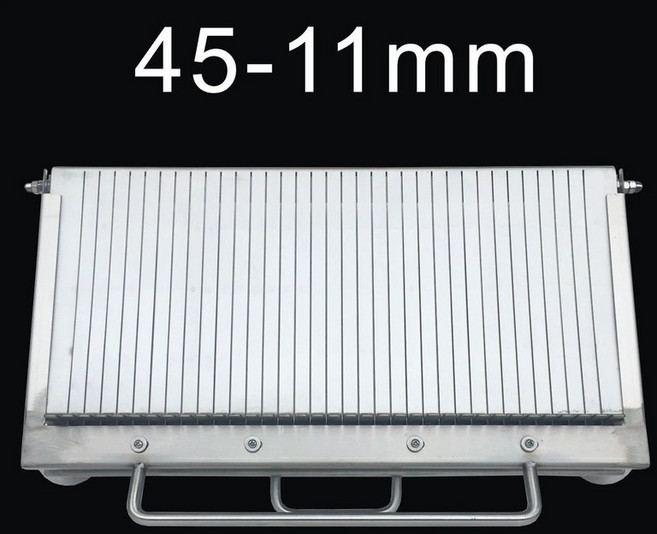 절단기 김밥 햄 두부 슬라이서 업소용 컷팅 소시지 칼 자르는 기계 커터기, 45형-11mm