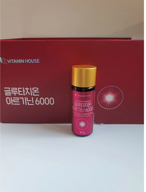 비타민하우스 글루타치온 아르기닌 6000 21병 - 쿠팡