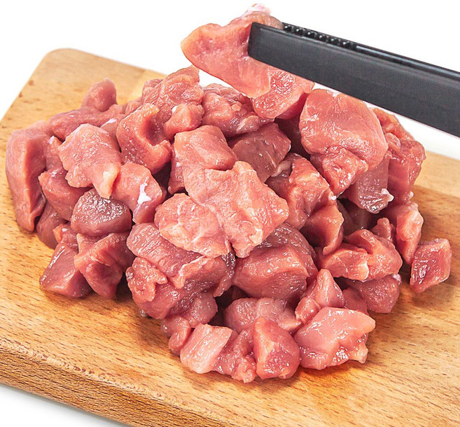 한돈안심 카레용 냉장 300g 볶음짜장용 손질정육 재료 포장 준비용 집밥 카레 볶음 정육 손질육 dew+523zq