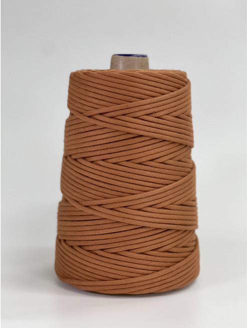 50色以上3.5mm包芯棉繩100克裝 手工編織棉線 DIY手工藝材料, 焦糖, 1件