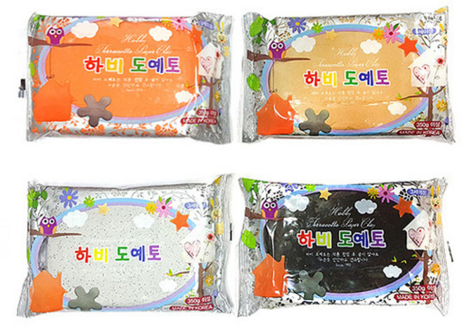 토단 하비 도예토 4색, 대리석, 1개