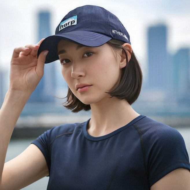 아틱하프 친환경 리사이클 나일론 에테르 볼캡 등산 방수 스포츠 바스락 모자