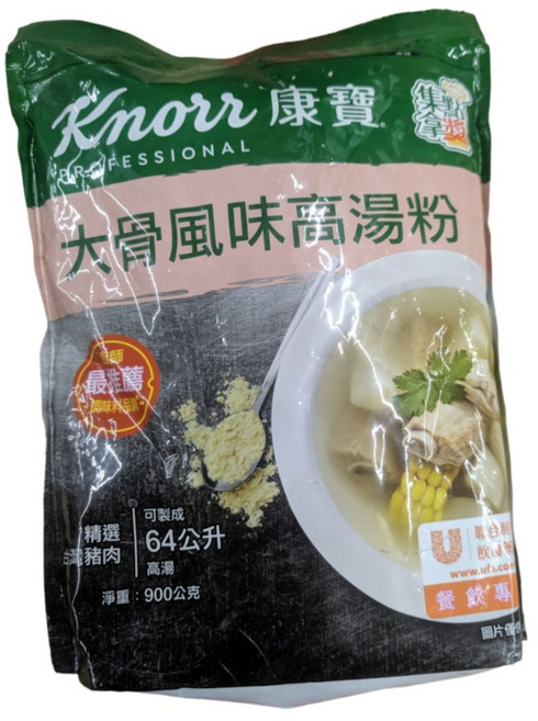 Knorr 康寶 大骨風味高湯粉, 900g, 4個