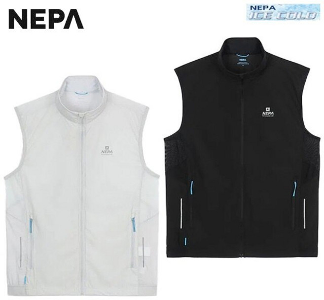네파 여름용/춘추용 남성 에어로윙 경량 우븐 방풍 베스트 조끼 - 7L31403_HDD