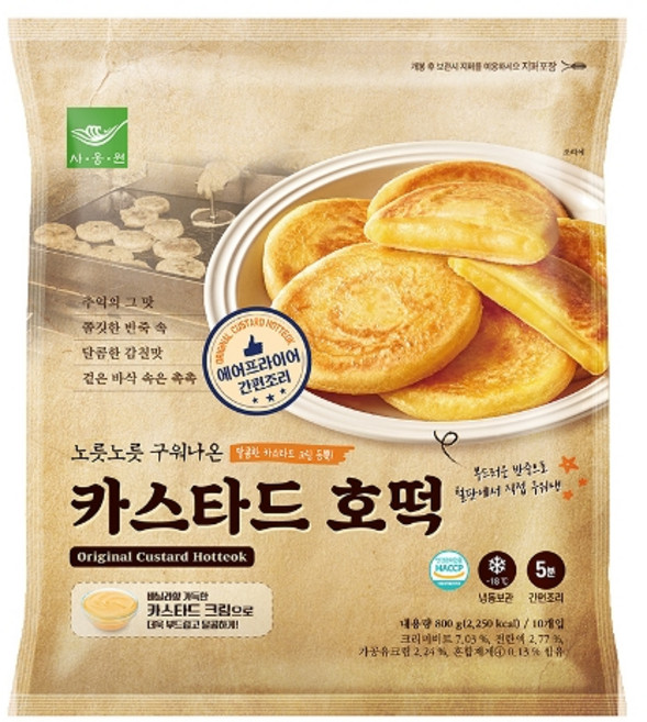 사옹원 카스타드호떡 800g 1개