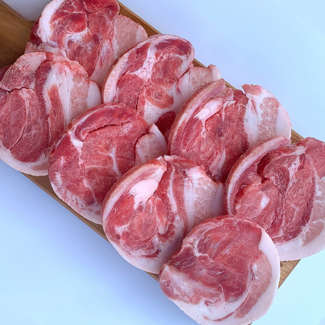 뽈항정살 한돈 냉동 뽈항정 설하살 뒷고기 스킨포장 띵작상점, 2개, 450g