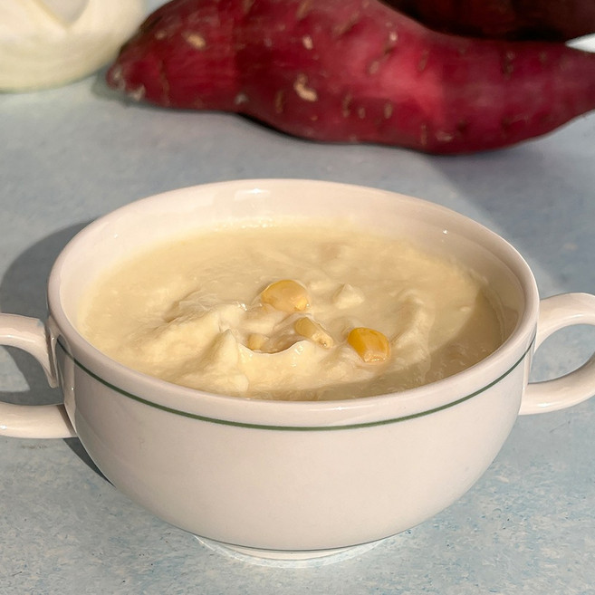 [엄마의 행복한 부엌] 수제 국내산 고구마 콘 스프 3개 1세트, 1개