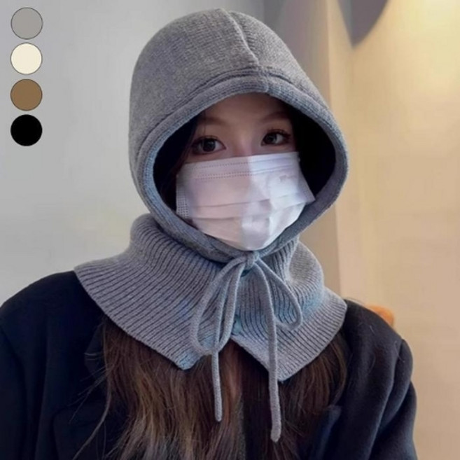 기타 바라클라바 고급 겨울 목도리 니트 머플러 넥워머