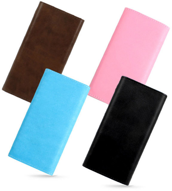 삼성 보조배터리 가죽 케이스 5000m 10000m, 다크브라운