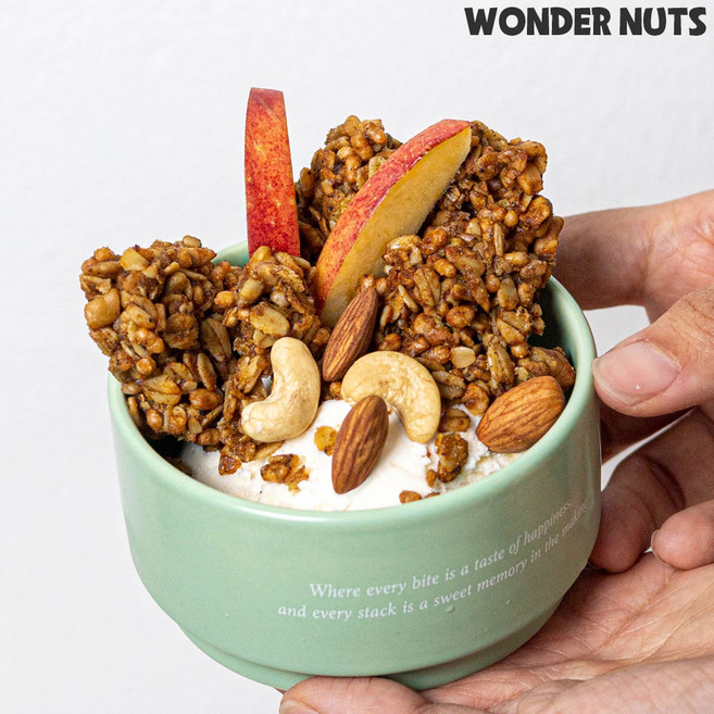 원더너츠 너티 그래놀라 실론시나몬, 1개, 350g