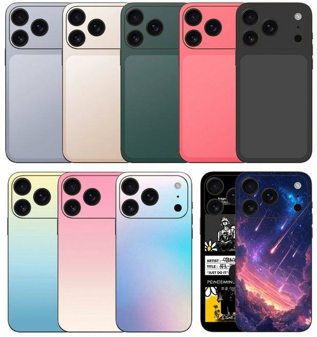 이피다스킨 커스텀 A1 스크레치 지문 방지 카메라 보호필름 후면 디자인 스킨 스티커, 1개