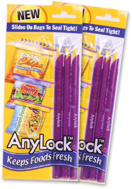 애니락 신선잠금봉 봉4호 1+1 6p 미르봉 비닐팩 양념보관