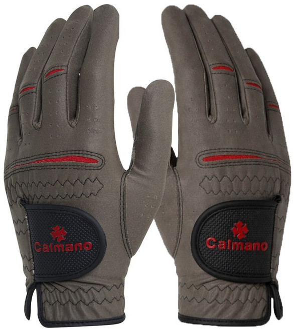 칼마노 극세사 여성용 골프장갑 브라운 양손착용 1세트