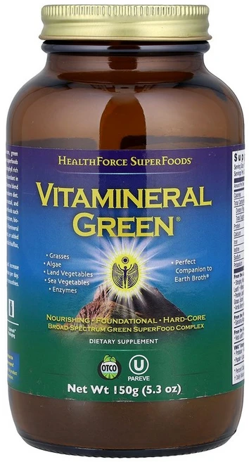 HealthForce Superfoods Vitamineral Green® 5.3 oz 150 g, HealthForce Superfoods, Vitami, 150g, 1개 - 쿠팡