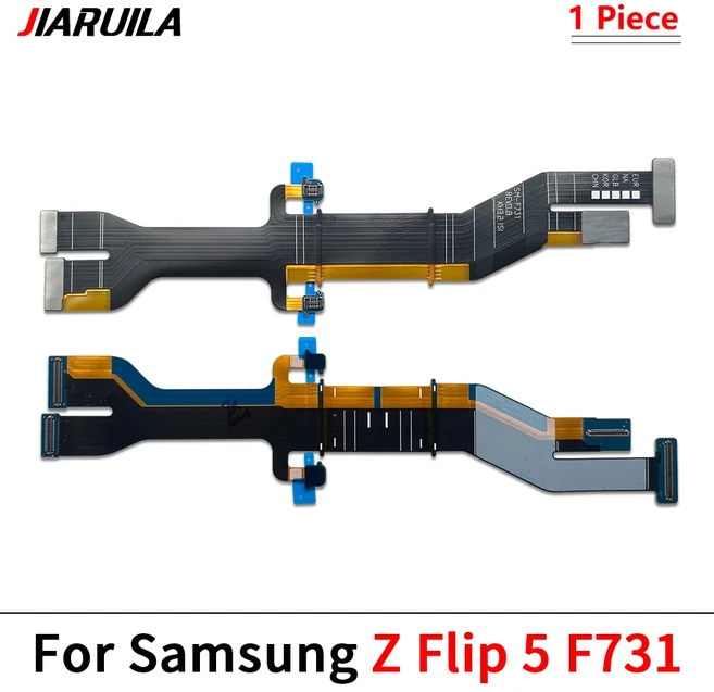 삼성 호환 Z 폴드 1 2 3 4 5 6 메인보드 커넥터 LCD 디스플레이 USB 플렉스 케이블용 새 스핀 액시스 플립, 07 Z Flip 5 F731 Main