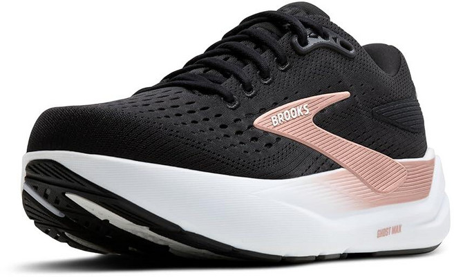 브룩스 러닝화 Brooks 캠핑 러닝슈즈 마라톤화 추천 여성용 고스트 맥스 3 뉴트럴 러닝 & 워킹화 블랙/블랙/로즈 골드 6 148719