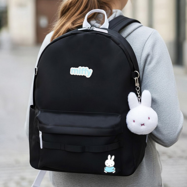 미피 코어 백팩-블랙