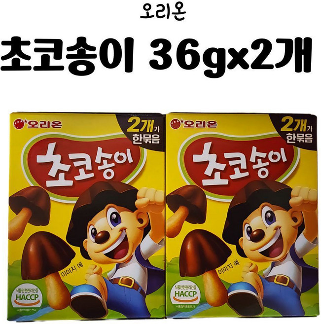 오리온 초코송이 2번들, 72g, 12개